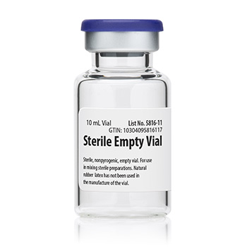 Sterile Empty Vials